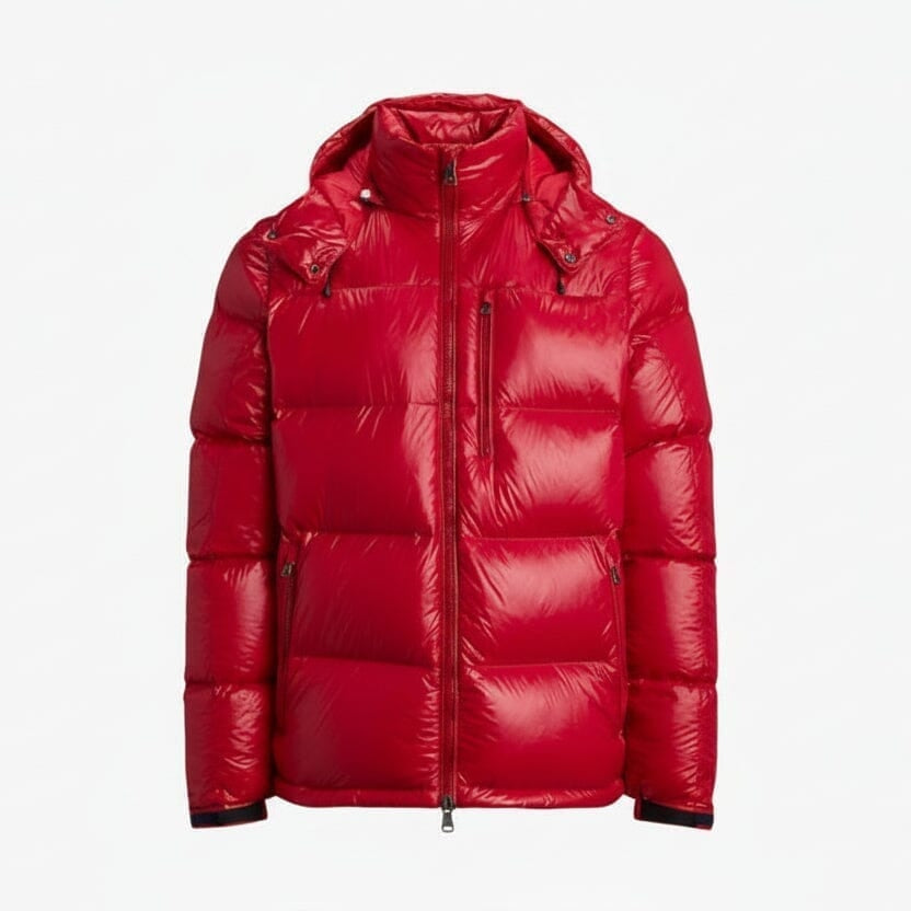 Gorham Daunenjacke mit Glanz-Finish