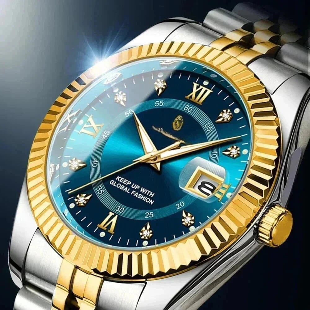 Goldenstar – 40mm Uhr | Wasserdicht | Edelstahl