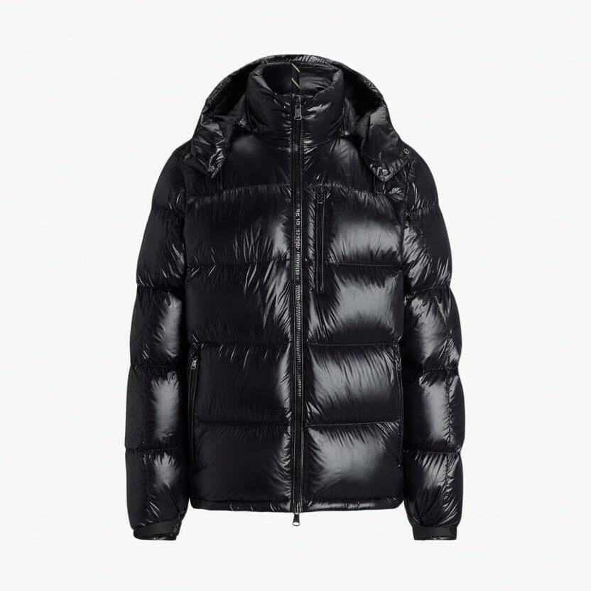 Gorham Daunenjacke mit Glanz-Finish