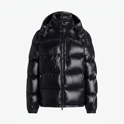 Gorham Daunenjacke mit Glanz-Finish
