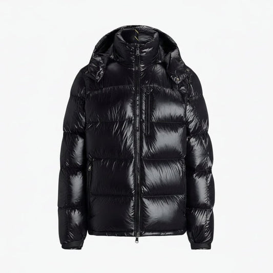 Gorham Daunenjacke mit Glanz-Finish