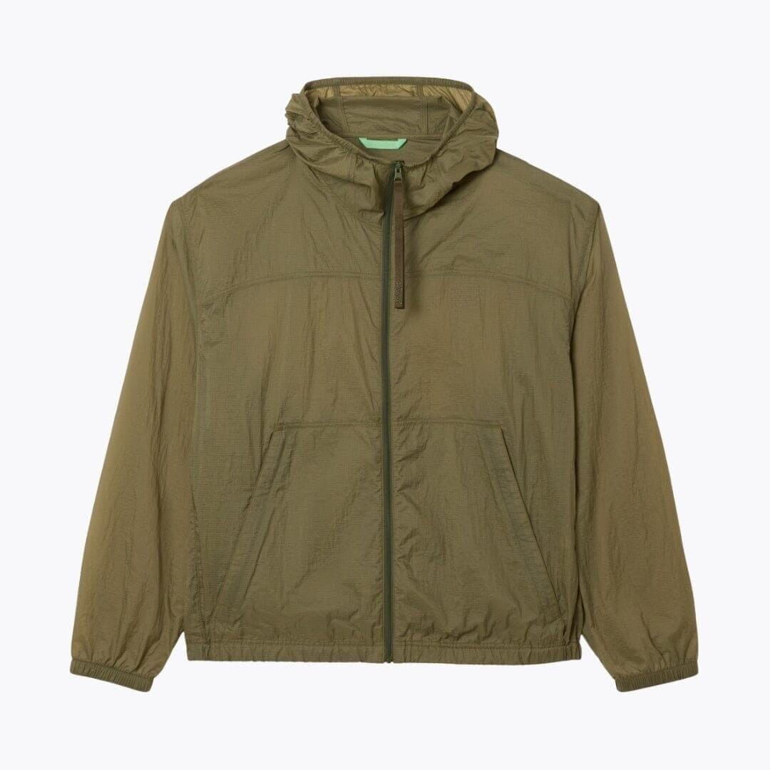 Wasserabweisende verstaubare Nylonjacke
