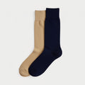Navy/Camel