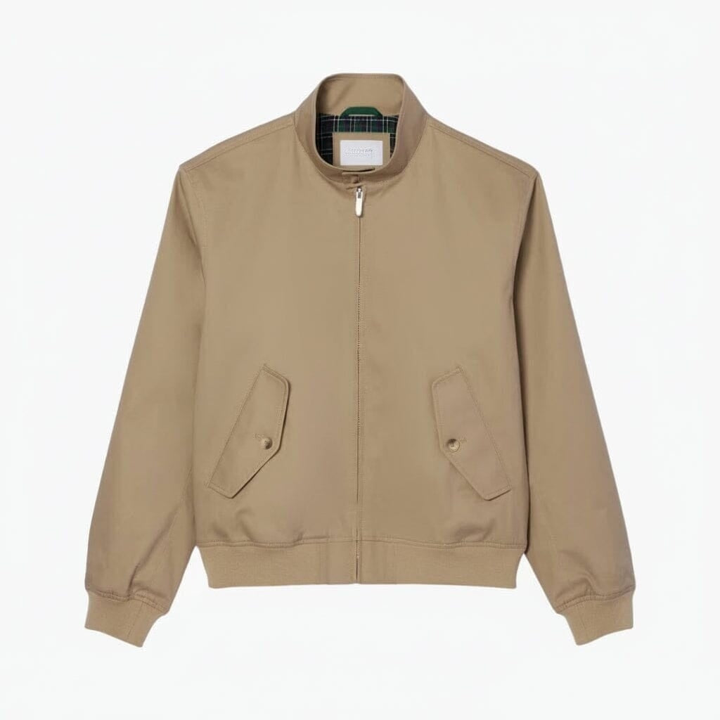 Wasserabweisende Twill-Harrington-Jacke