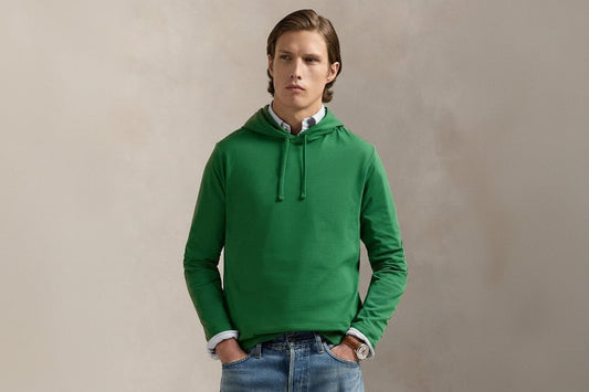 Polo Bear Jersey Hooded T-Shirt