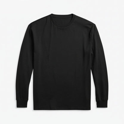 Klassisches T-Shirt aus weicher Baumwolle mit Rundhalsausschnitt
