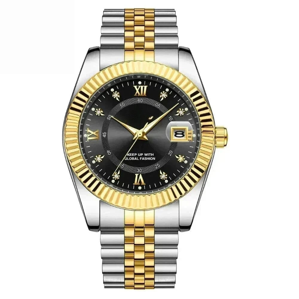 Goldenstar – 40mm Uhr | Wasserdicht | Edelstahl