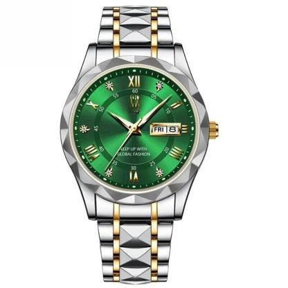 Luminous Steel Watch 40 mm – Wasserdicht | Transfer Steel