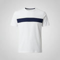 White / Navy Blue