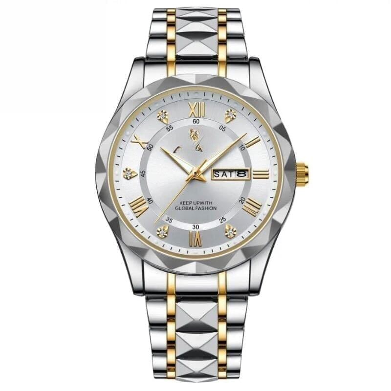 Luminous Steel Watch 40 mm – Wasserdicht | Transfer Steel