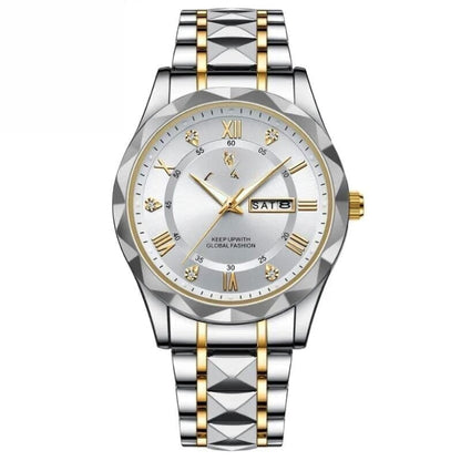 Luminous Steel Watch 40 mm – Wasserdicht | Transfer Steel