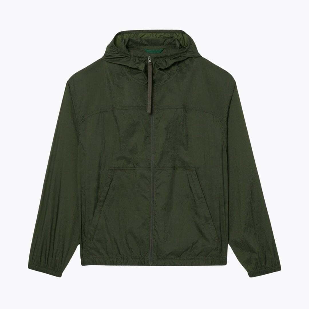 Wasserabweisende verstaubare Nylonjacke