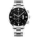 Genva Reverse Schwarz Silber