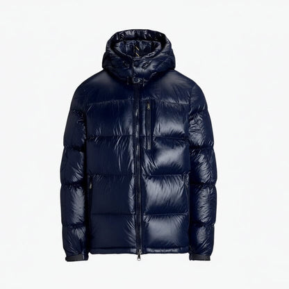 Gorham Daunenjacke mit Glanz-Finish