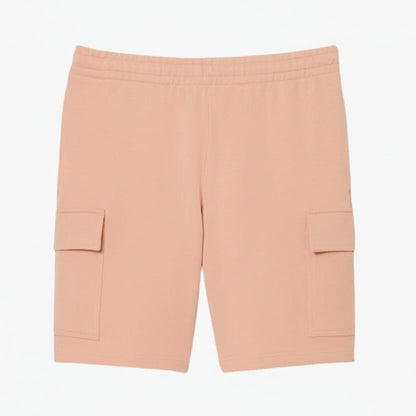 Cargo-Shorts aus Baumwollfleece
