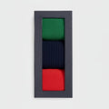 Green/Navy Blue/Red