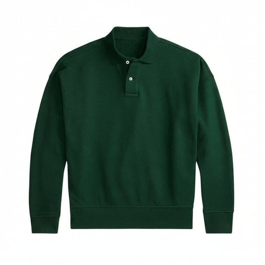 Logo Collared Sweatshirt