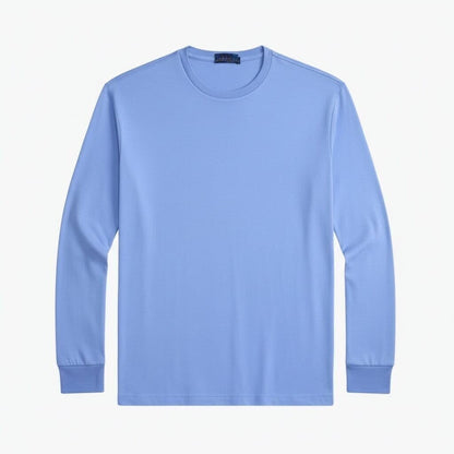Klassisches T-Shirt aus weicher Baumwolle mit Rundhalsausschnitt