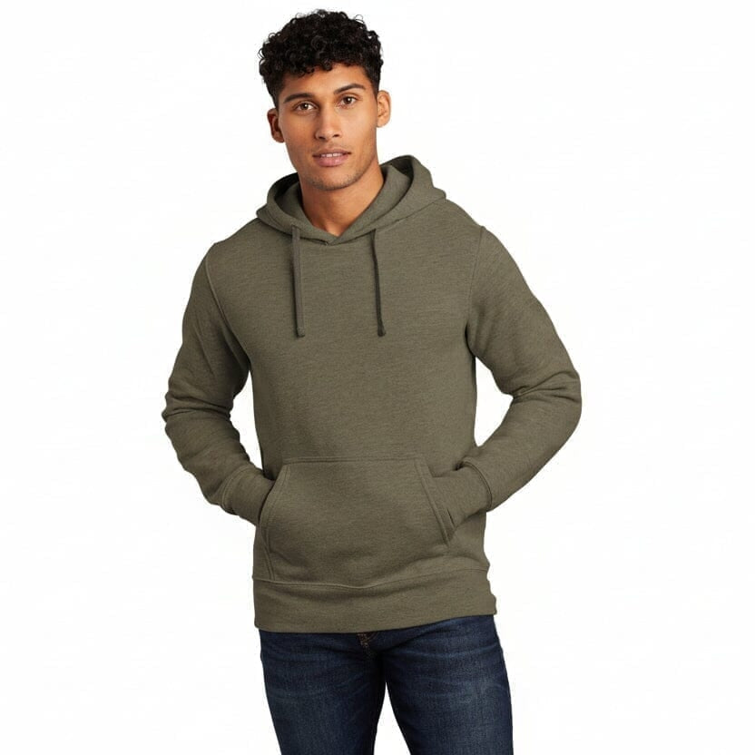 Kapuzenpullover mit Brustlogo
