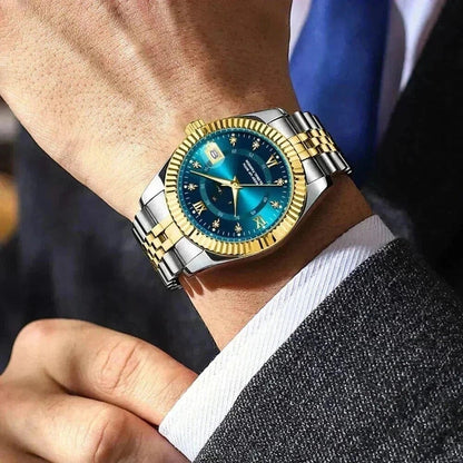 Goldenstar – 40mm Uhr | Wasserdicht | Edelstahl
