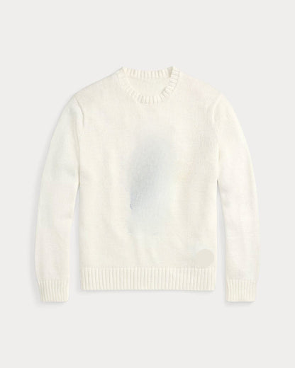 Polo Bear Cotton-Linen Sweater