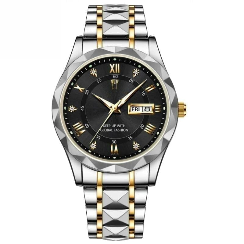 Luminous Steel Watch 40 mm – Wasserdicht | Transfer Steel