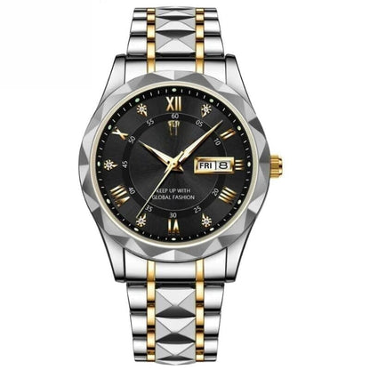 Luminous Steel Watch 40 mm – Wasserdicht | Transfer Steel