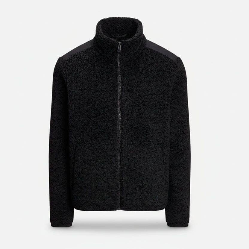Lockenfleecejacke