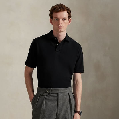 Klassisches Polo Bear Poloshirt aus Netzstoff