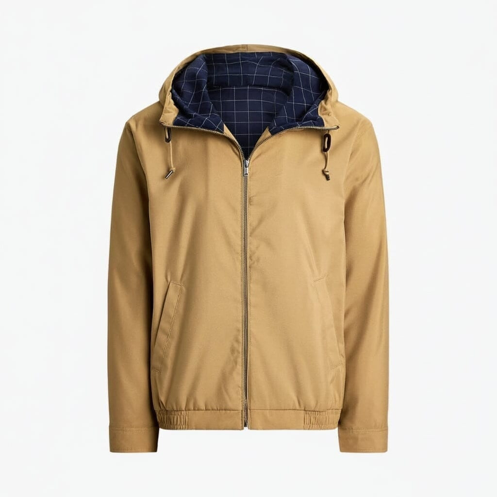 Twill-Kapuzenjacke