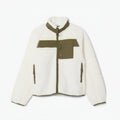 White / Khaki Green